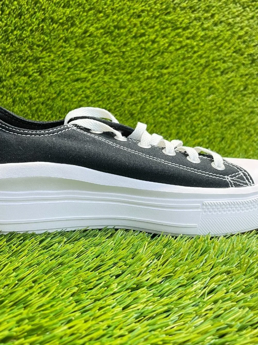 Converse Chuck Taylor All Star Move Womens Size 10.5 Athletic Shoes Sneakers - Picture 4 of 10